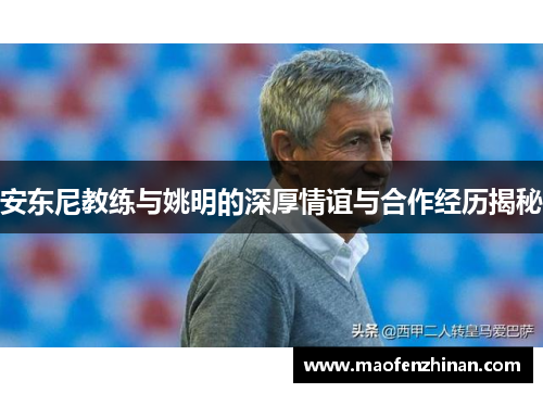 安东尼教练与姚明的深厚情谊与合作经历揭秘